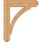 Ekena Millwork Thorton Craftsman Smooth Bracket w/ Offset Brace, Western Red Cedar, 7 1/2"W x 30"D x 36"H BKT0806X30X36THR04SWR - alternate 3